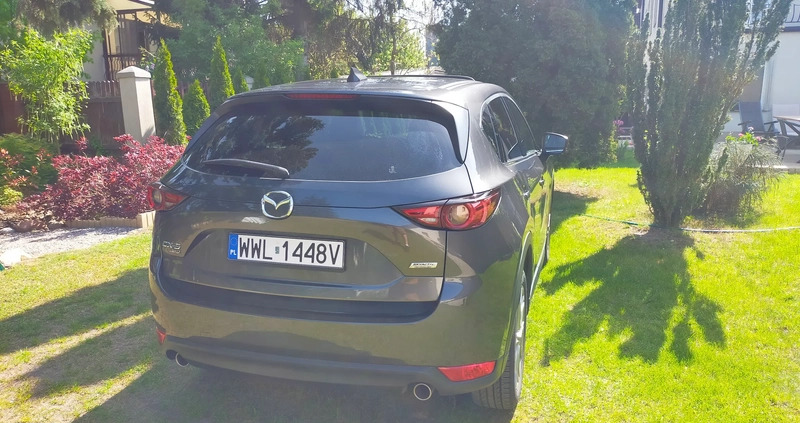 Mazda CX-5 cena 117500 przebieg: 46000, rok produkcji 2020 z Marki małe 277